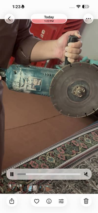 Makita company concrete grinder
