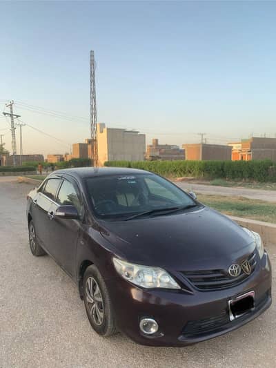 Toyota Corolla xli 2013 model