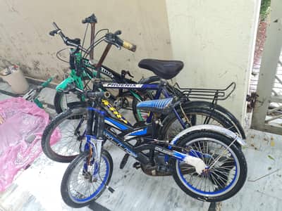 3 Used Cycles For Urgent Sale
