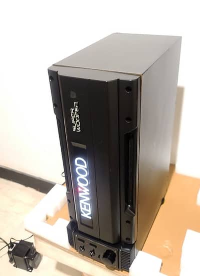 KENWOOD SUPER HEAVY WOOFER SW-7 + Power Adaptor (Japnes)