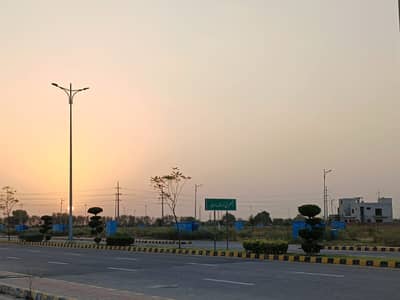 Premium Corner Commercial Plot Facing Parking in DHA Phase 8 IVY Green | 60 Ft Road