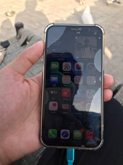 I phone 12 128 gb panel or battery change hai