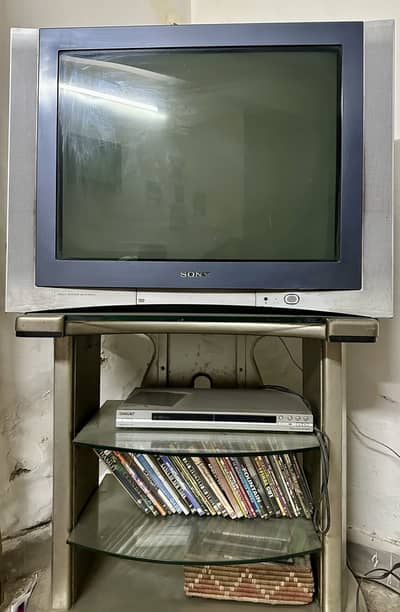 TV and Trolley