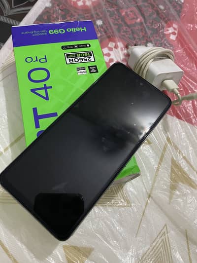 Infinix hot 40 pro just box open