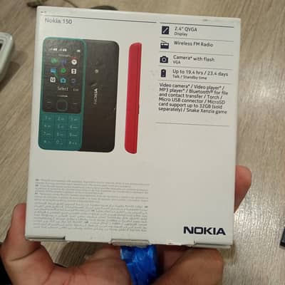 Nokia 150 fresh with All Acesries