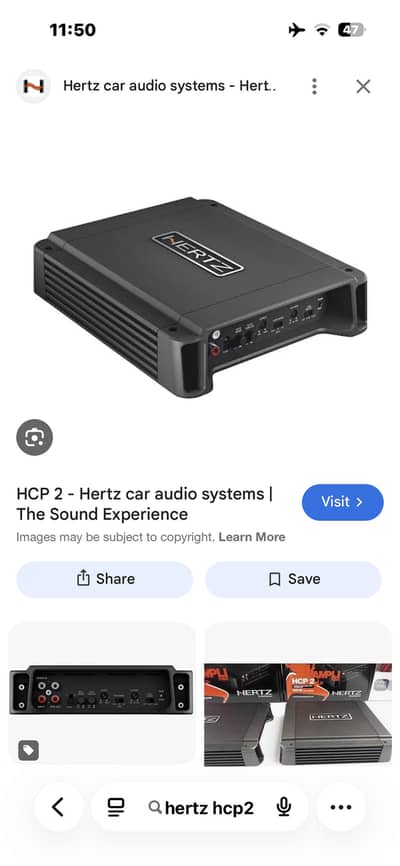 HERTZ HCP 2 HIGHEND AMPLIFIER