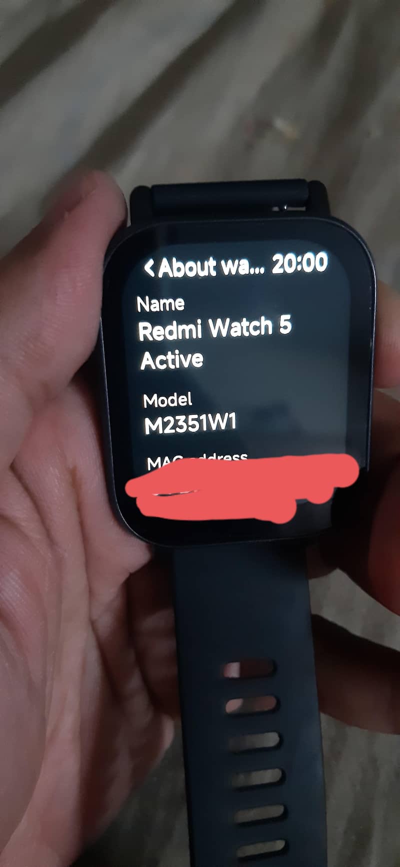 Watch 5 active Redmi 4