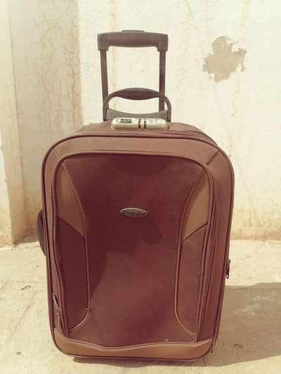Brown Luggage Suitcase medium Size for Sale
