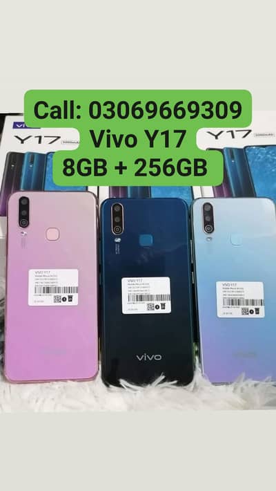 Vivo Y17 PTA Approved 8GB Ram Price Only 16500/- With Warrantg