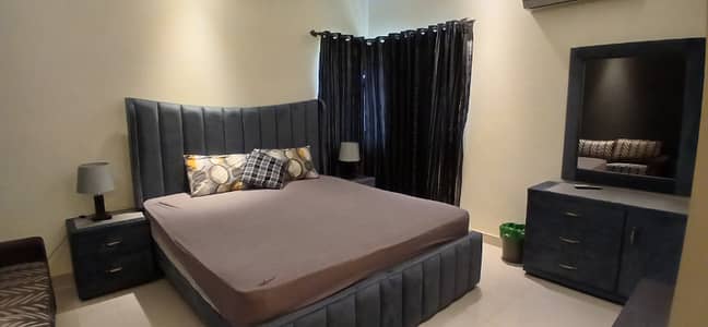 Beautifully Designed 2-Bedroom Fully Furnished Apartment Available For Rent Near DHA Phase 4 Lahore!