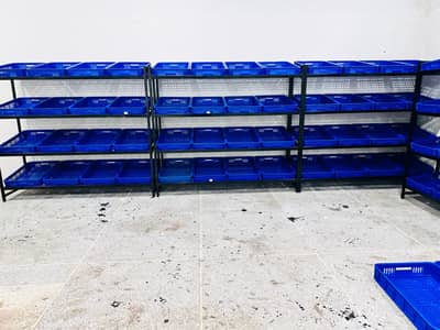 vegetables fruit Rack basket Grocery Shelf for sale