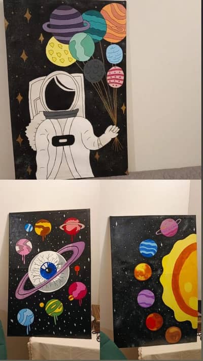 3 Premium Paintings