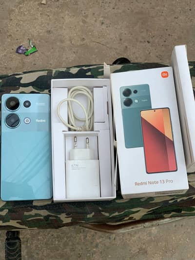 Redmi note 13 pro 8+8 256 compelet samn