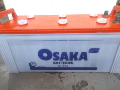 Osaka battery 230 10/10 23 plates working condition on ups