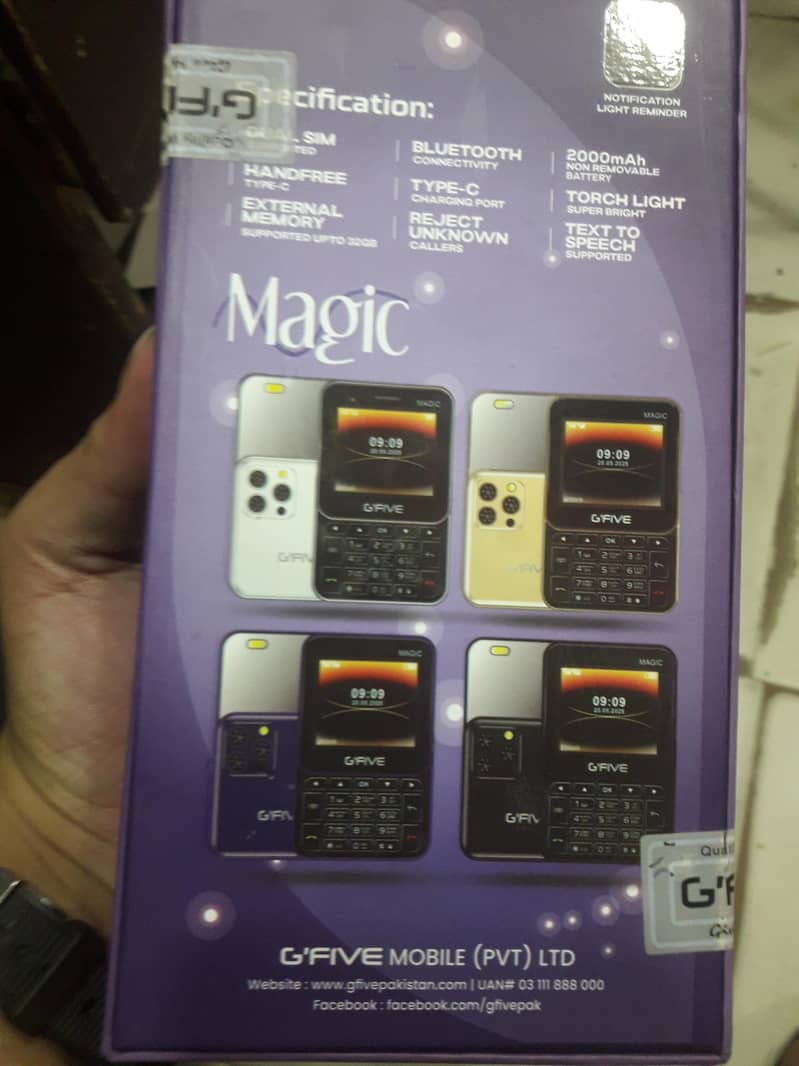 Gfive magic  box pack 2