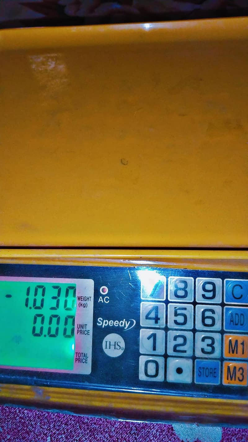 weighting machine 1