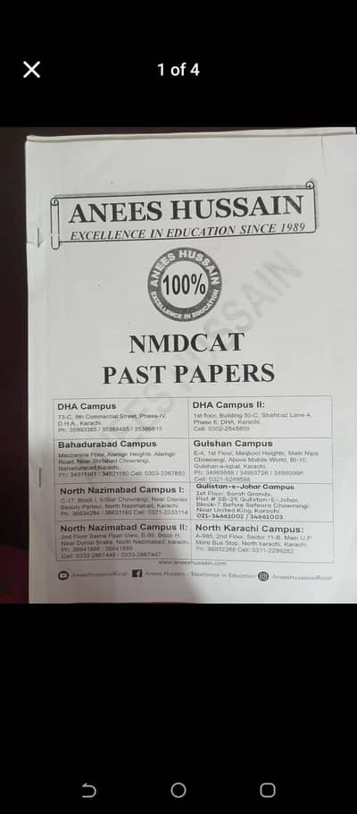 MDCAT Notes 2022 (Anees Hussain Coaching)