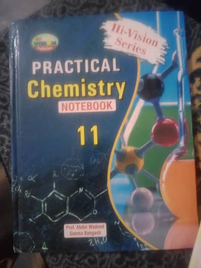 FSc 2nd Year Physics & Chemistry Practical Notebooks