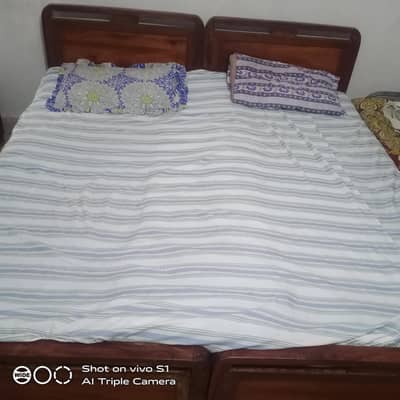 2 single bed/side table/2 door  almirra