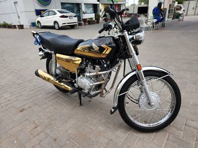 CG 125 Black Gold Special Edition