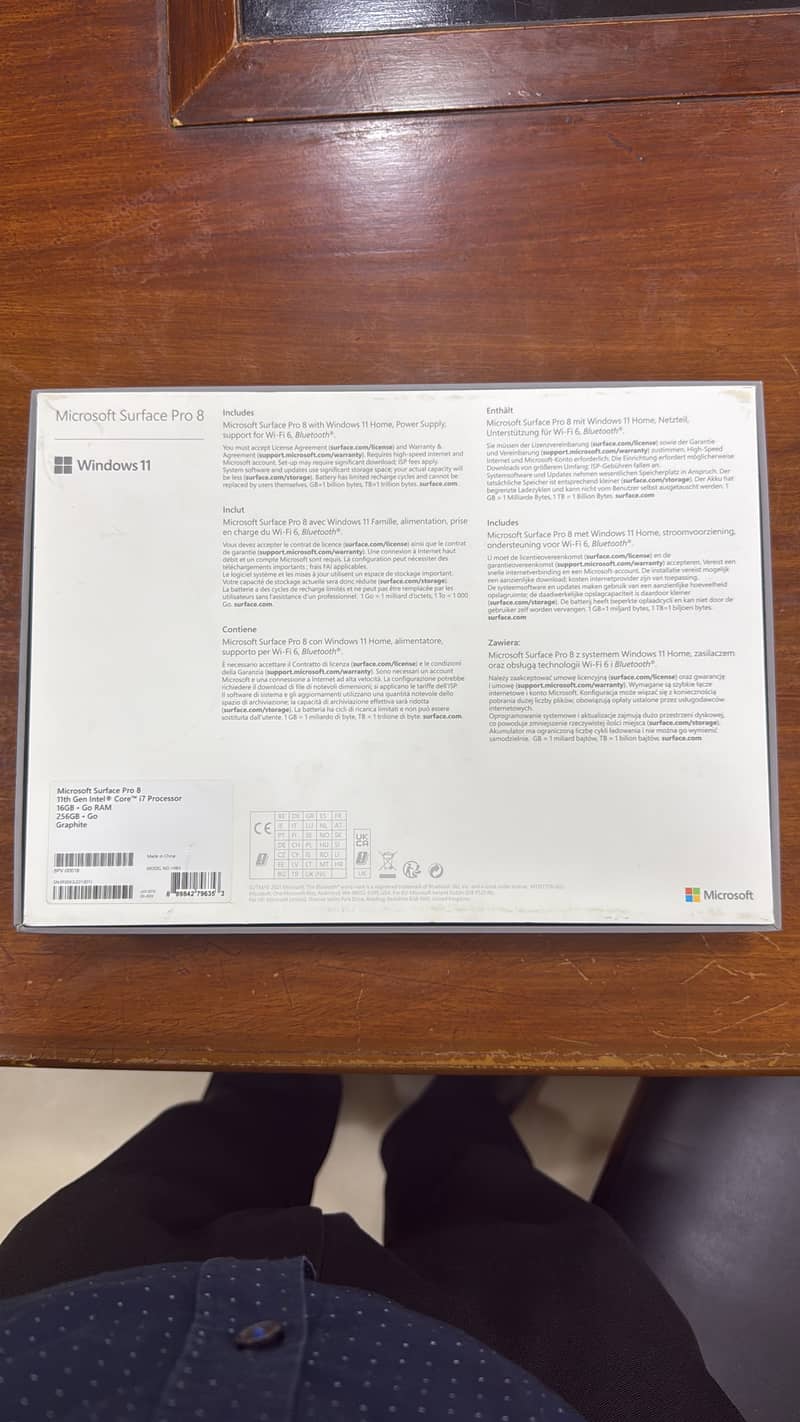 Microsoft Surface Pro 8 i7 11th Gen | 16GB 256GB | Graphite 10