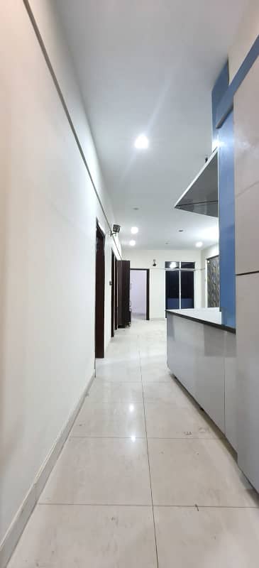 Full floor apartment for sale 1800 sq feet jami commercial dha phase 7 Karachi