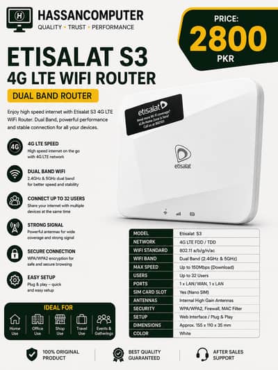 Tenda | D Link | Asus Single & Dual Band 5G Routers (Qty Available)