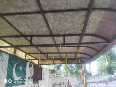 Car parking, terce shade, fiber glass structure