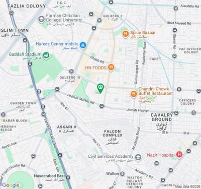 Gulberg-III, Block-B, 2 Kanal Plot In The Commercial Area For Sale