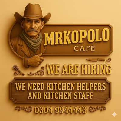 Delivery Riders Required - Markopolo Cafe