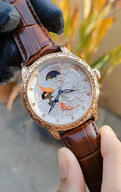 Raksa Duke koi fish automatic watch || New watches