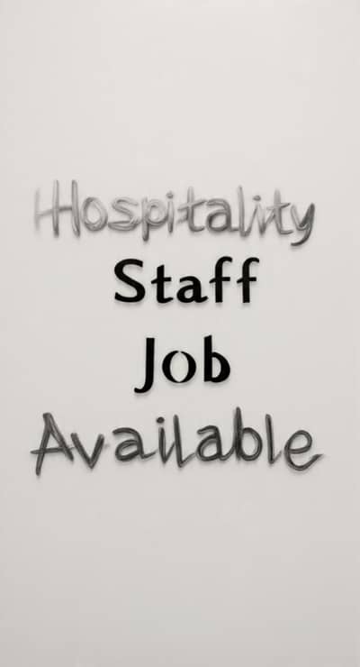 Staff Required