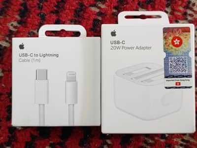 Apple 20 Watt 3 pin Charger(Official from Apple Hong Kong)