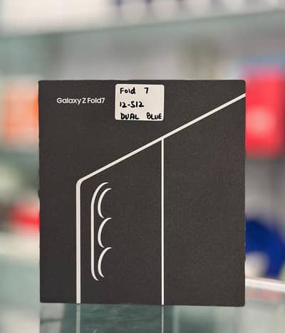 SAMSUNG GALAXY Z FOLD 7 12-512 GB BLUE DUAL NON PTA BOX PACK