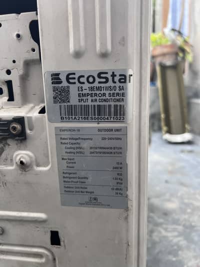 Eco star 1.5 inverter ac kit