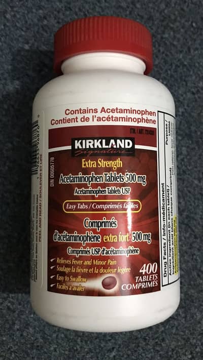 Acetaminophen(Paracetamol)500mg Tablets