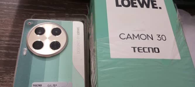 LOEWE SPECIAL EDITION TECNO CAMON 30 VERY LESS USED WARRANTY ENDED