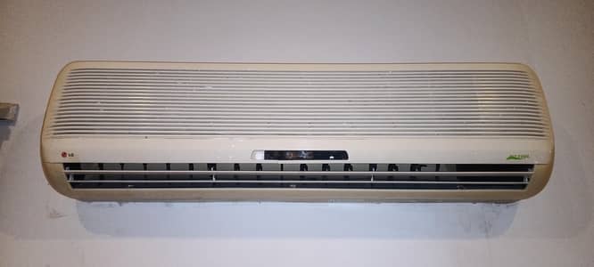 2 Complete Units: LG 1.5 Ton Jet Cool ACs + Copper Piping Included