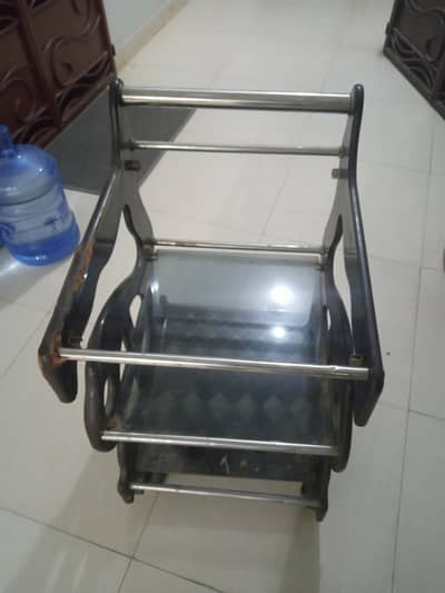 Trolley for food serving