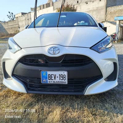 Toyota Yaris HatchBack Model 2021 Regestered 2024