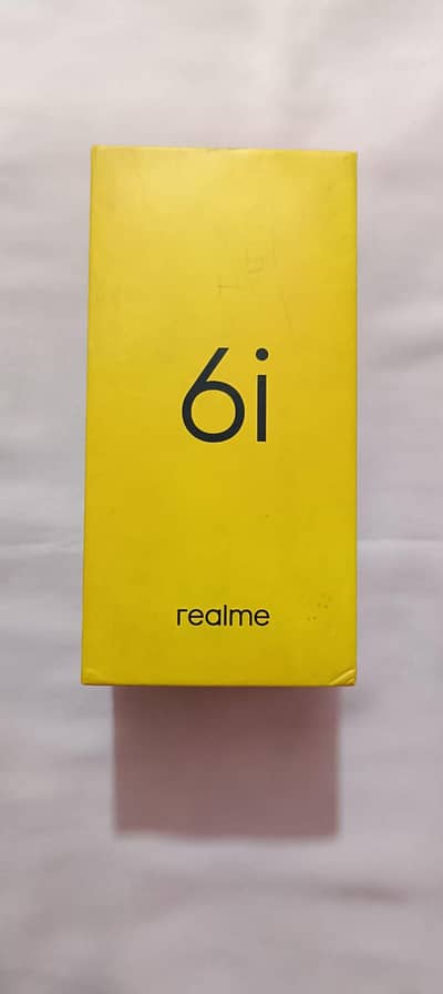 Realme 6i with box