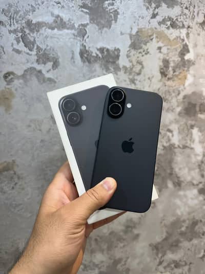 iPhone 16 non PTA 128gb 90 battery health  with box
