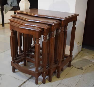 4 Table Set for Sale - Slightly used