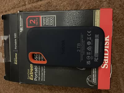 SanDisk Extreme 2TB Portable SSD - Brand New Box Packed