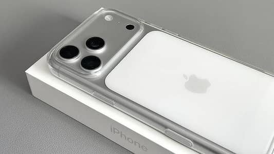 Iphone 17 pro max White Silver Brand new JV