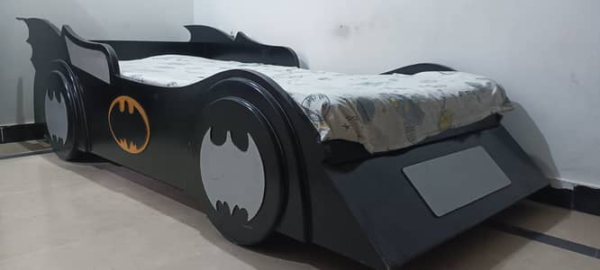 Batman Car Theme Kids Children Used Bed for Sale in Islamabad