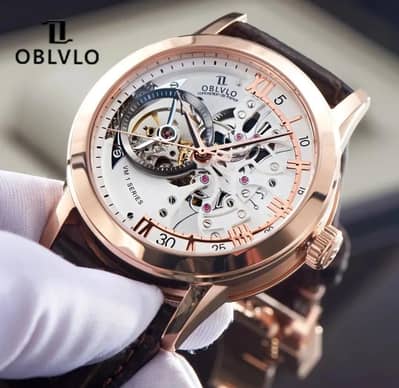 Oblvlo France automatic watch