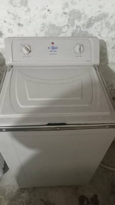 Super Asia steel Made washing machine Model A320 non repaired
