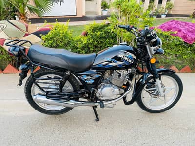 Suzuki GS 150 Special Edition 2021 Model Karachi Number