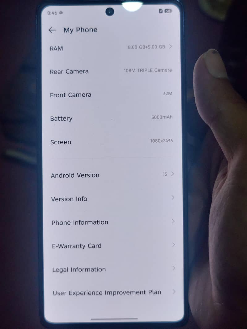 Infinix Note 40 5